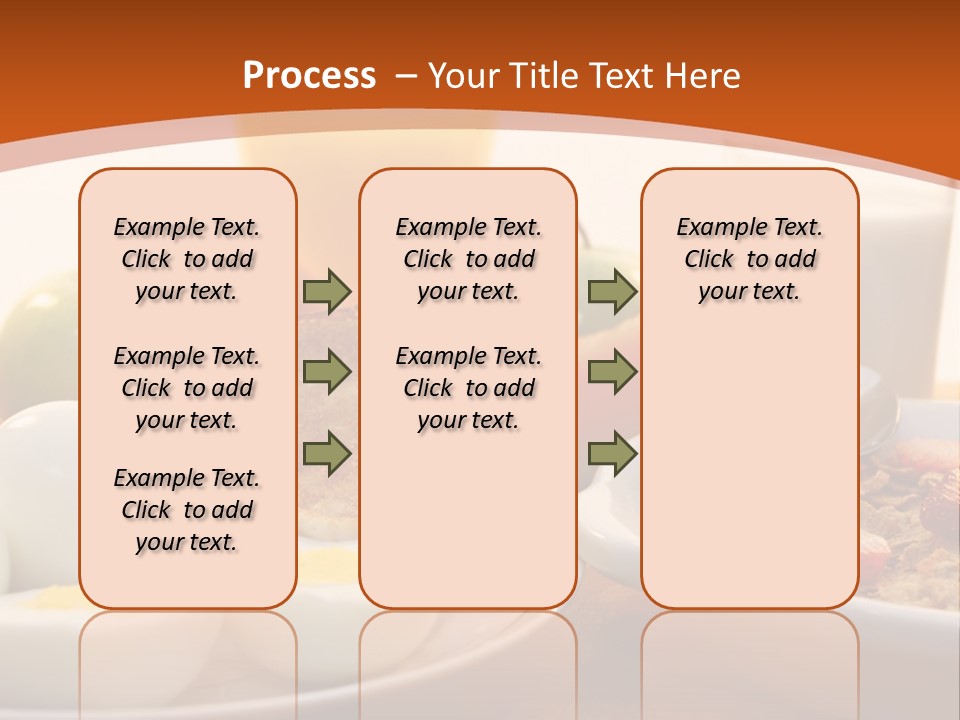 Nutritional Milk Eggs PowerPoint Template