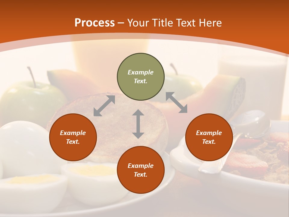 Nutritional Milk Eggs PowerPoint Template