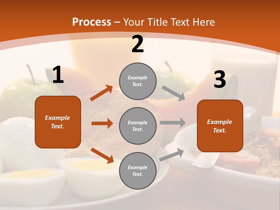 Nutritional Milk Eggs PowerPoint Template