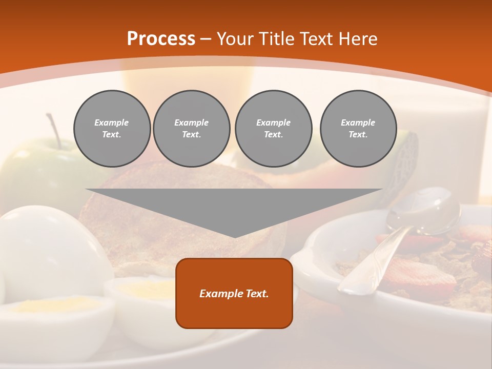 Nutritional Milk Eggs PowerPoint Template