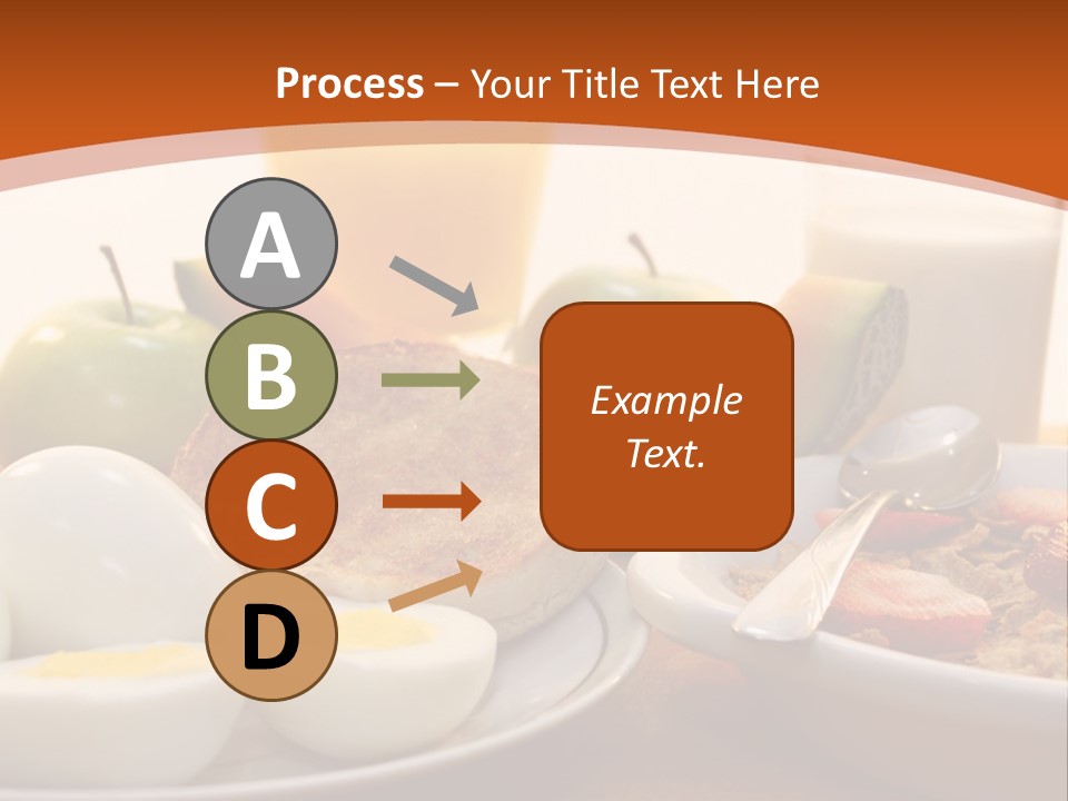 Nutritional Milk Eggs PowerPoint Template