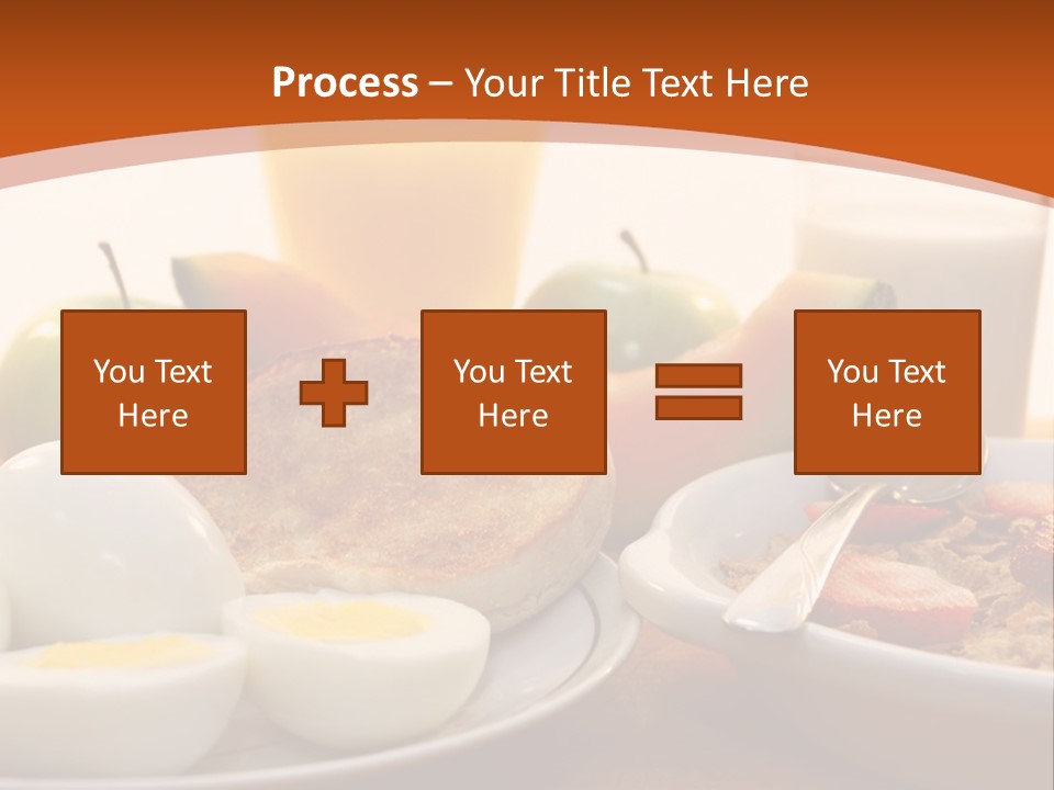 Nutritional Milk Eggs PowerPoint Template