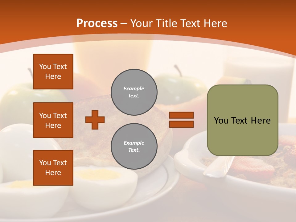 Nutritional Milk Eggs PowerPoint Template