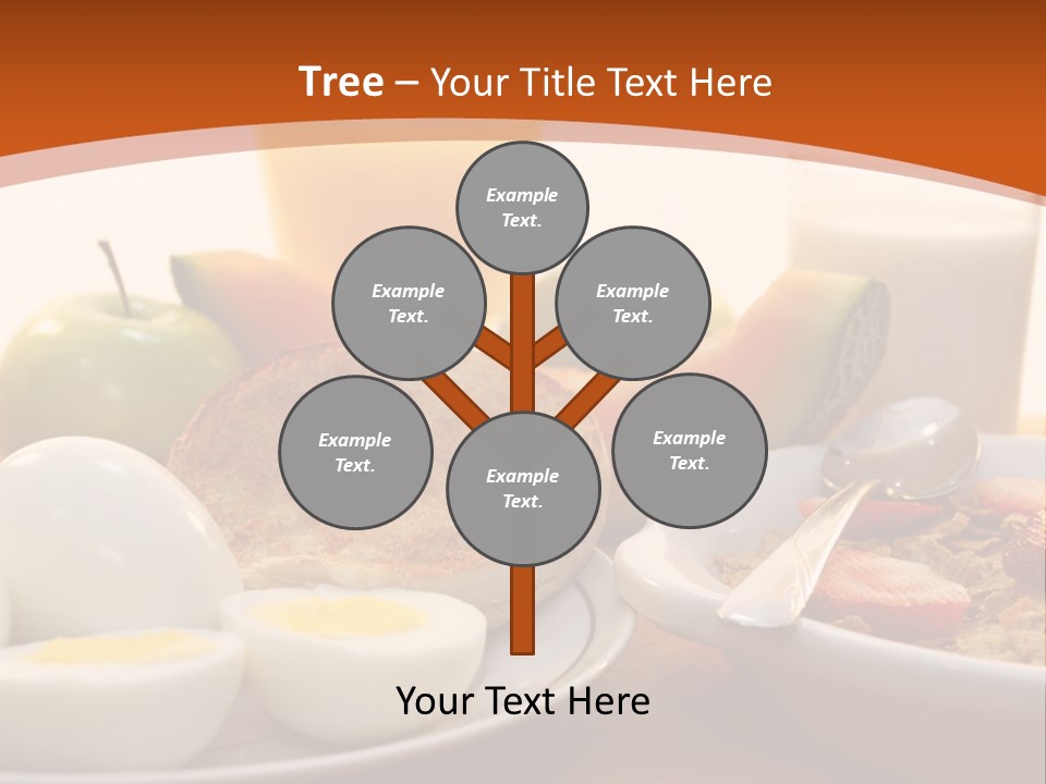 Nutritional Milk Eggs PowerPoint Template