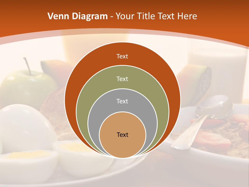 Nutritional Milk Eggs PowerPoint Template