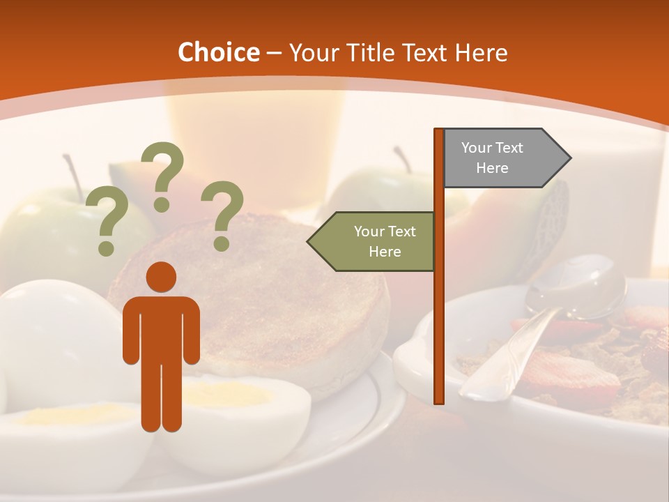 Nutritional Milk Eggs PowerPoint Template