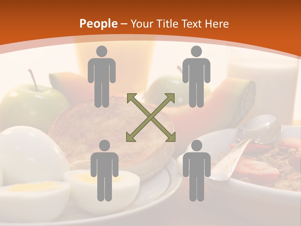 Nutritional Milk Eggs PowerPoint Template