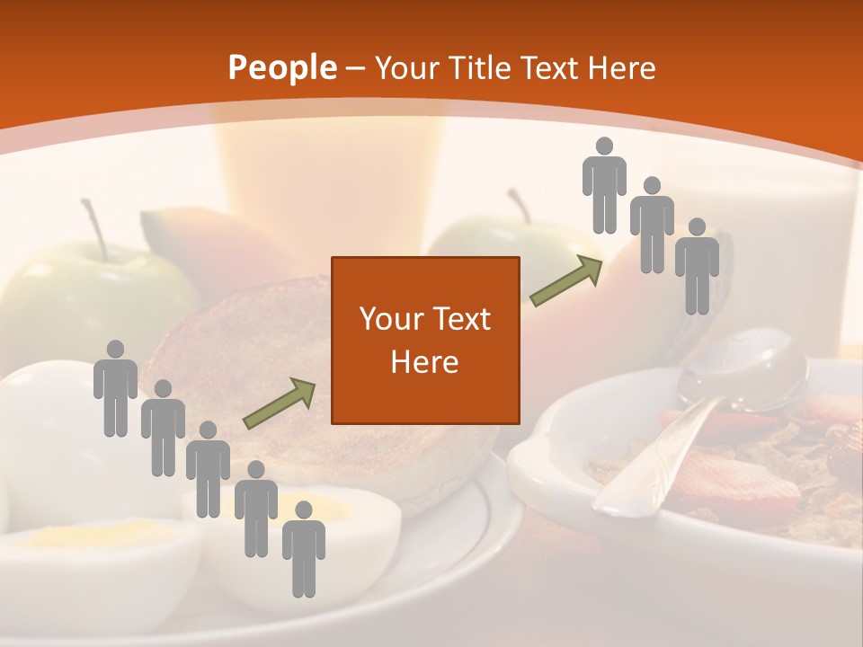 Nutritional Milk Eggs PowerPoint Template