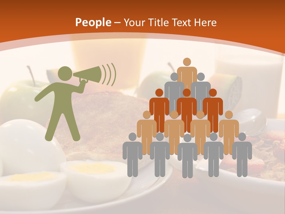 Nutritional Milk Eggs PowerPoint Template