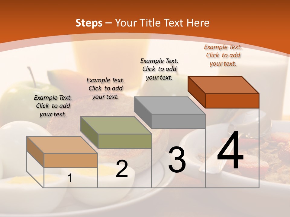 Nutritional Milk Eggs PowerPoint Template