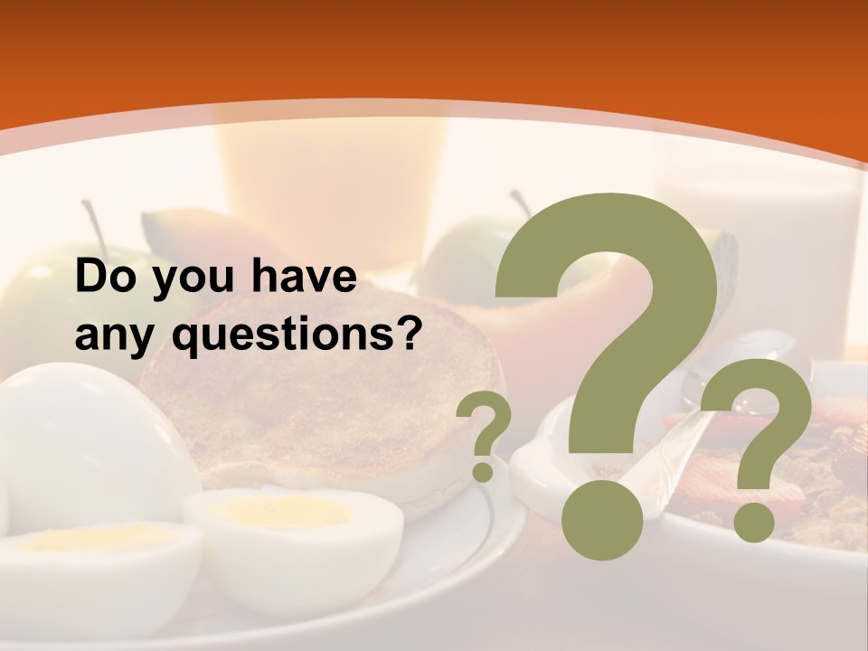 Nutritional Milk Eggs PowerPoint Template