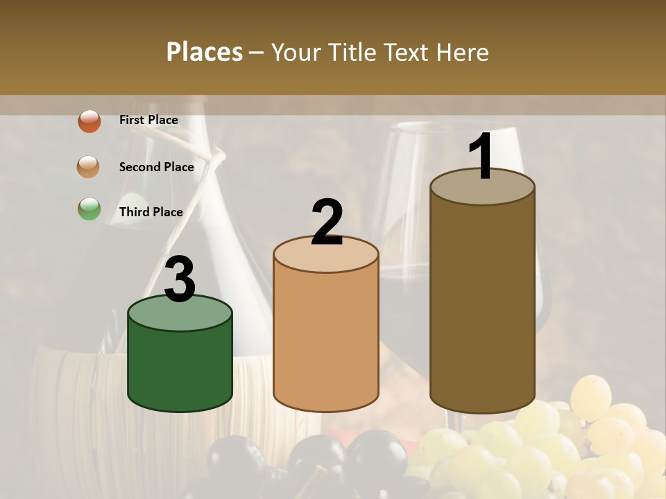 Grape Winery Background PowerPoint Template