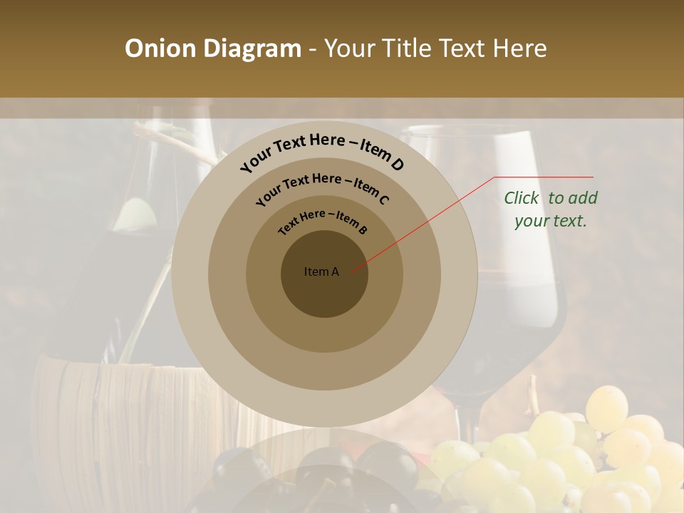 Grape Winery Background PowerPoint Template