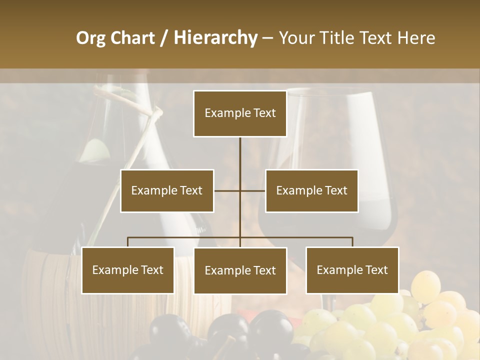 Grape Winery Background PowerPoint Template