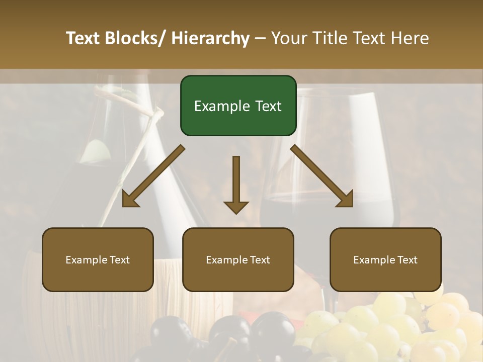 Grape Winery Background PowerPoint Template