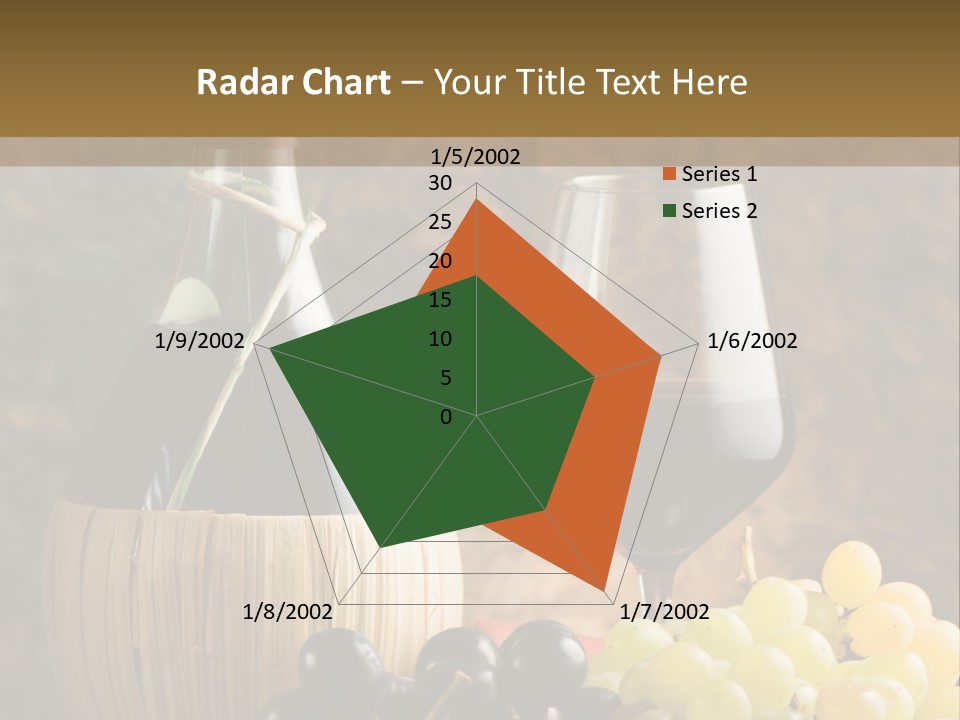 Grape Winery Background PowerPoint Template