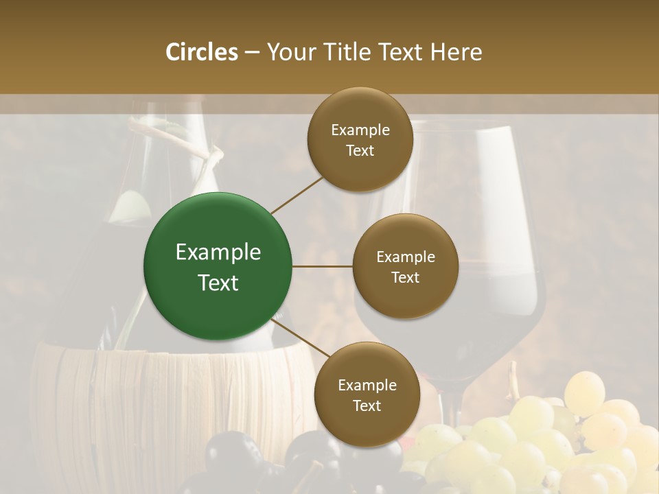 Grape Winery Background PowerPoint Template