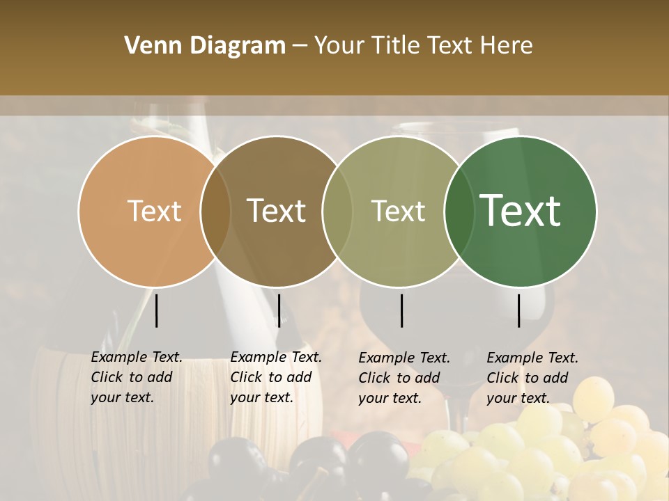 Grape Winery Background PowerPoint Template