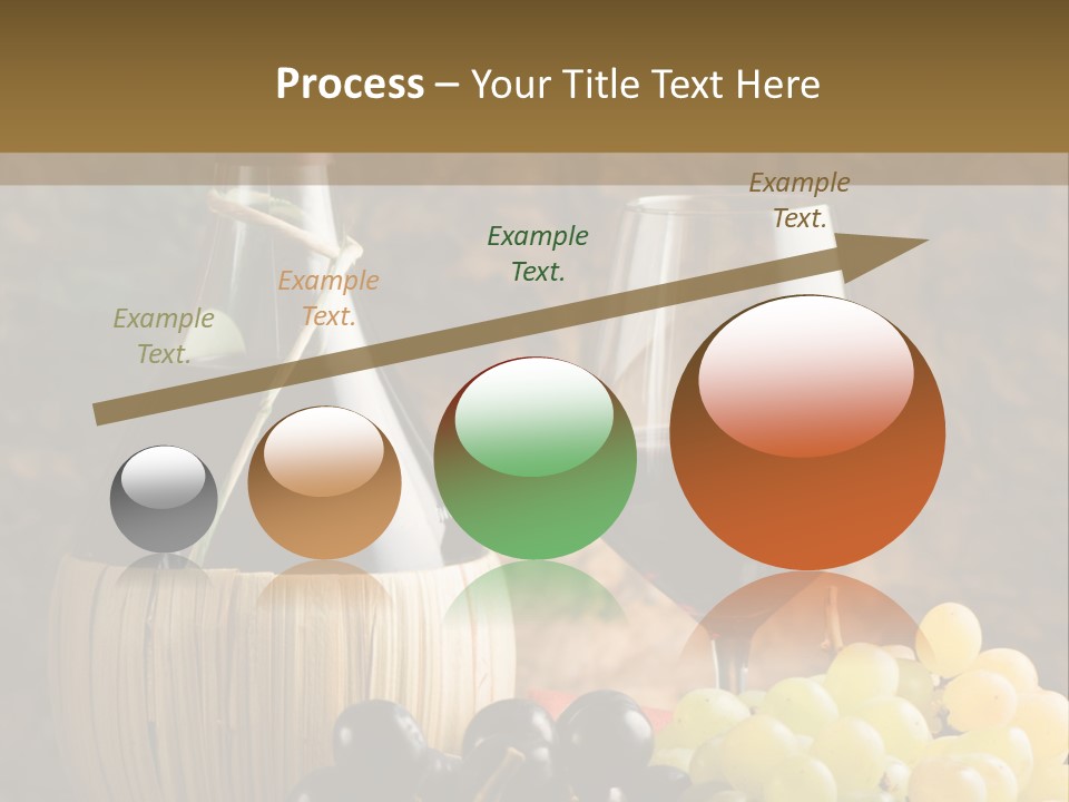 Grape Winery Background PowerPoint Template