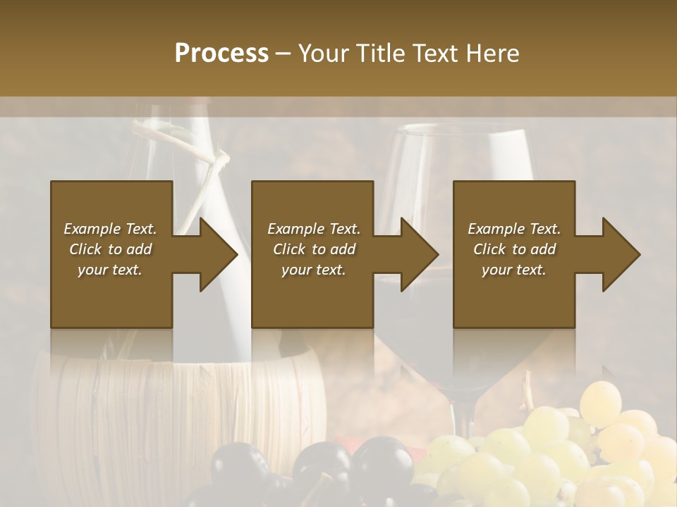 Grape Winery Background PowerPoint Template