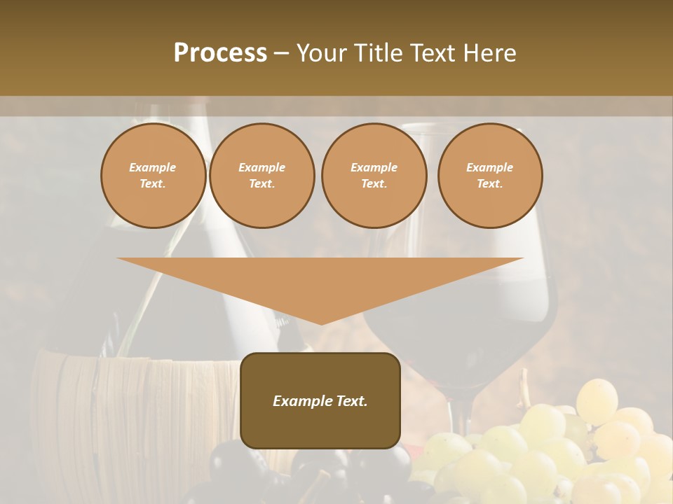 Grape Winery Background PowerPoint Template
