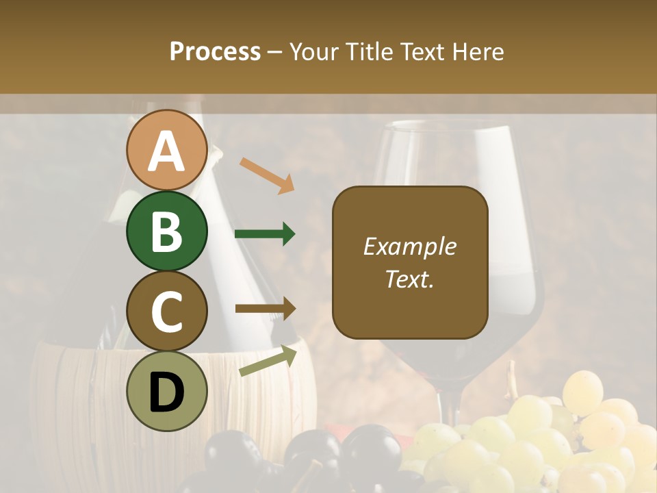 Grape Winery Background PowerPoint Template