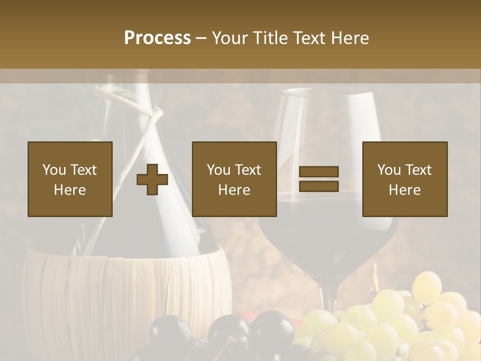 Grape Winery Background PowerPoint Template