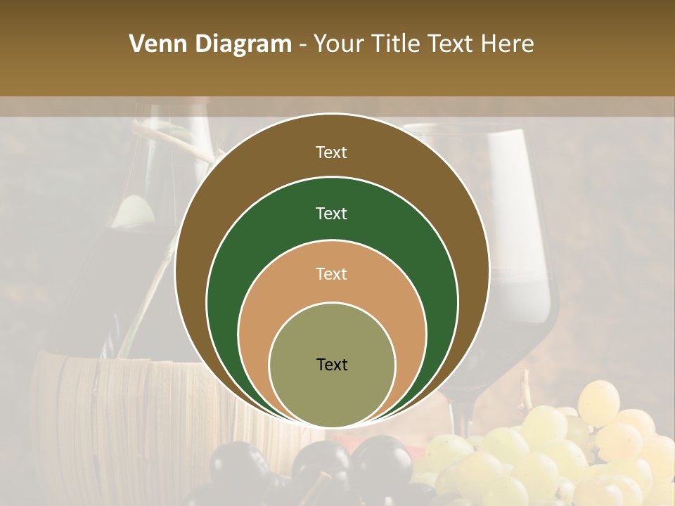 Grape Winery Background PowerPoint Template