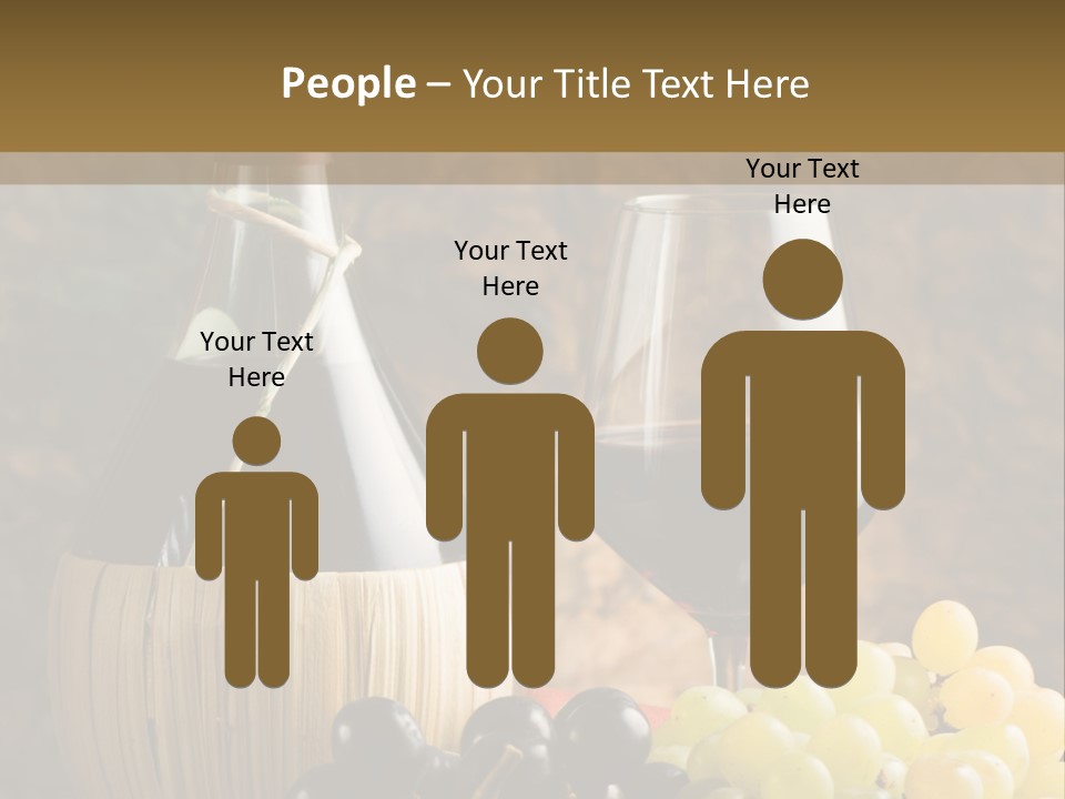 Grape Winery Background PowerPoint Template