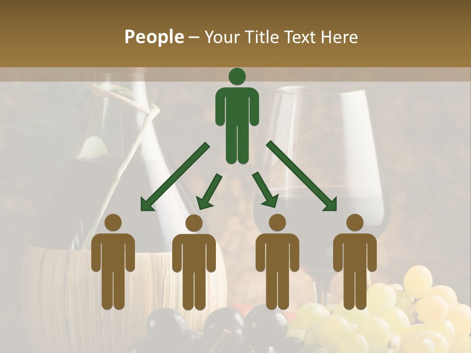 Grape Winery Background PowerPoint Template