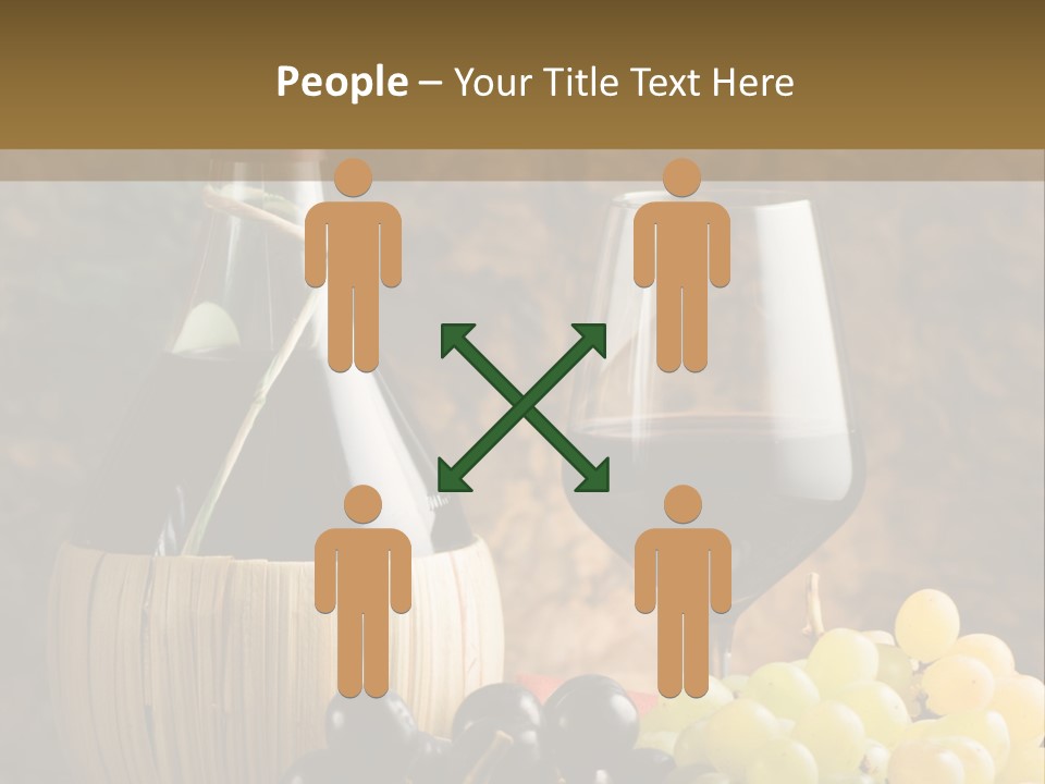 Grape Winery Background PowerPoint Template