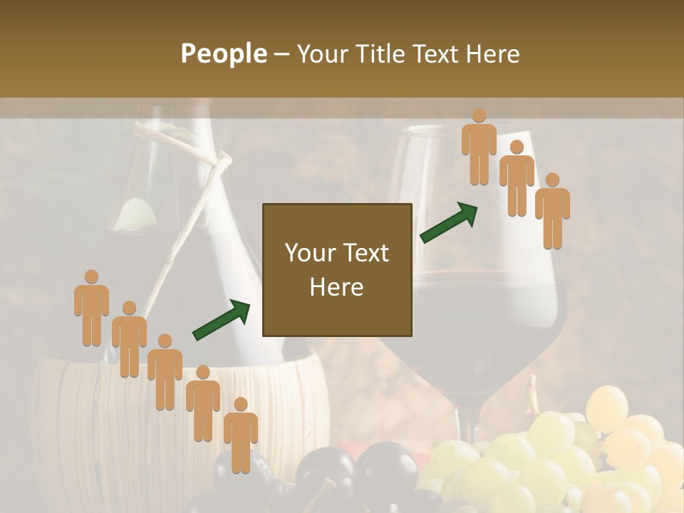 Grape Winery Background PowerPoint Template