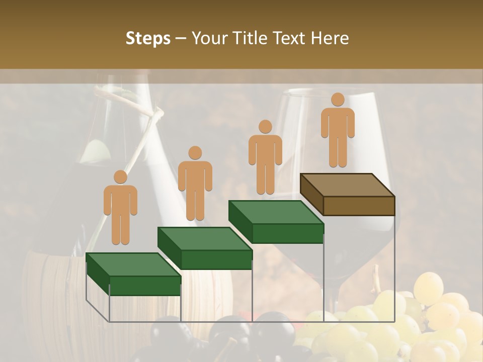 Grape Winery Background PowerPoint Template