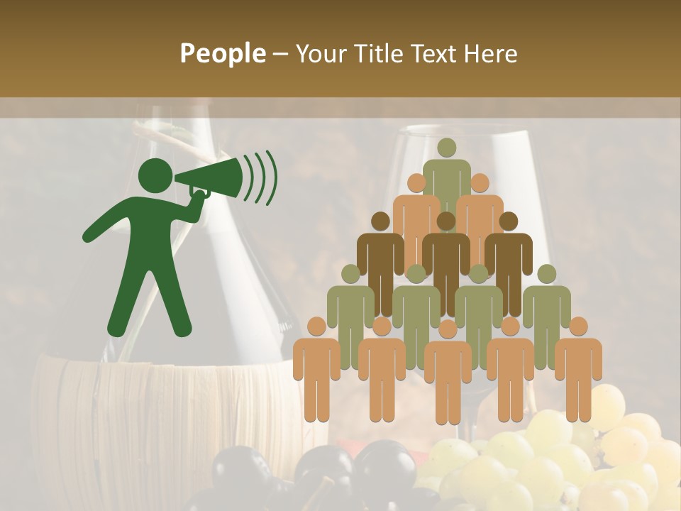 Grape Winery Background PowerPoint Template