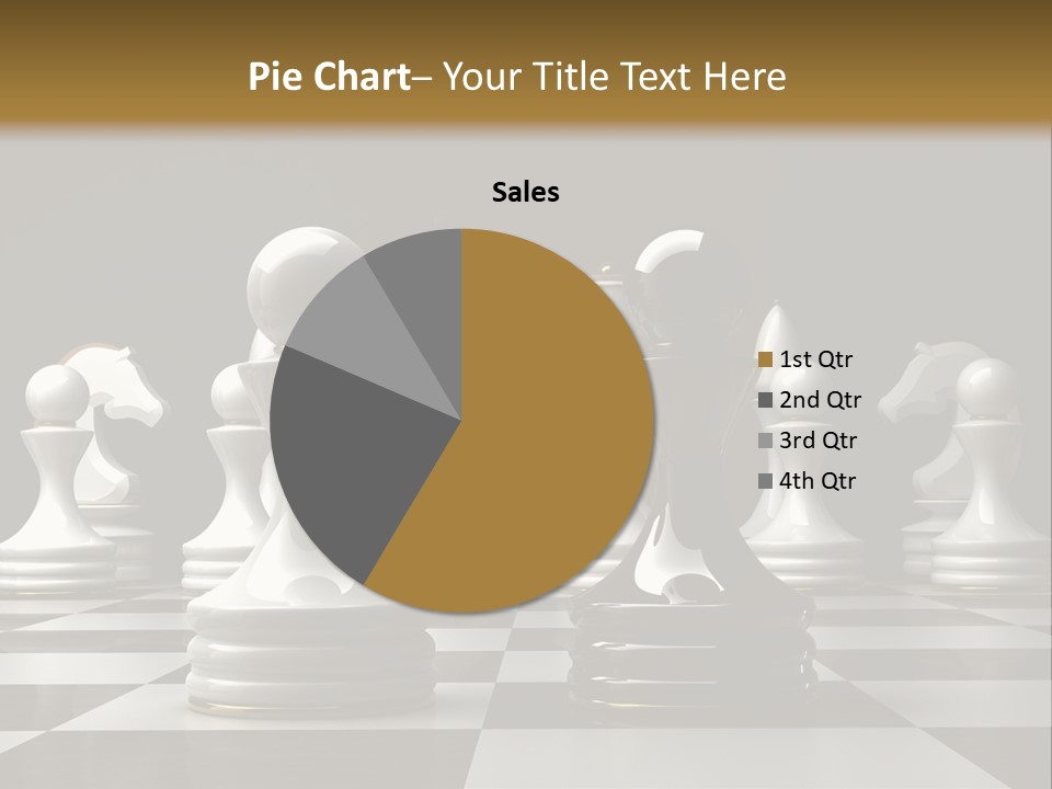 Preferment Chess Pieces Resources PowerPoint Template
