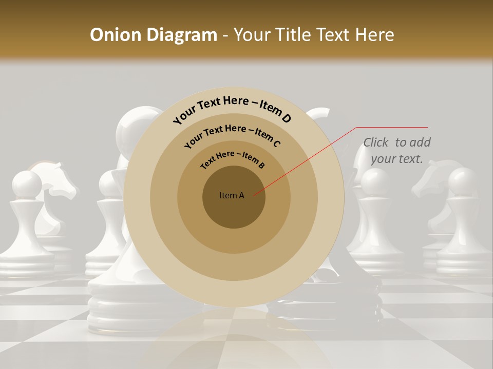 Preferment Chess Pieces Resources PowerPoint Template