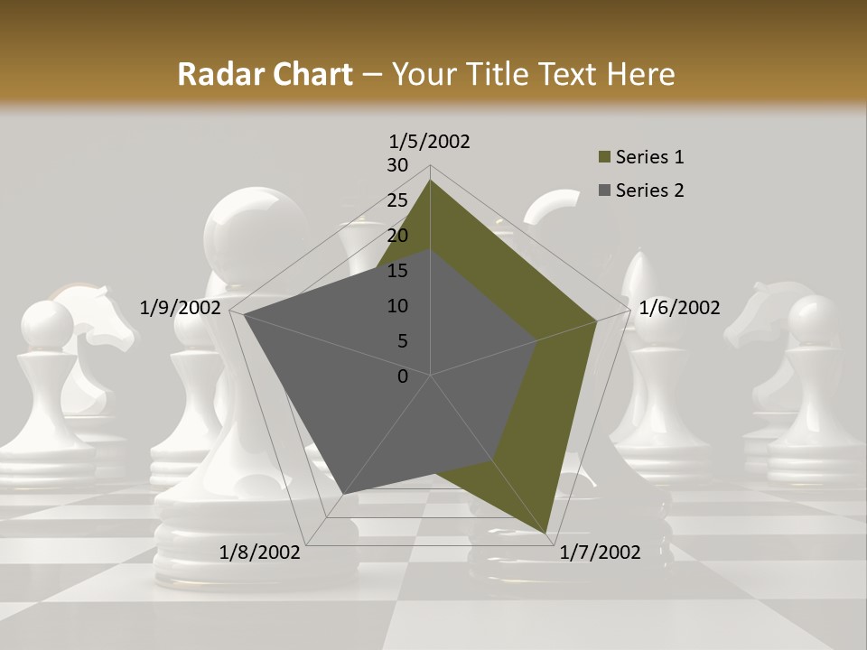 Preferment Chess Pieces Resources PowerPoint Template