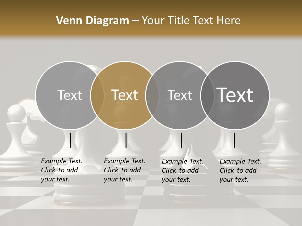 Preferment Chess Pieces Resources PowerPoint Template