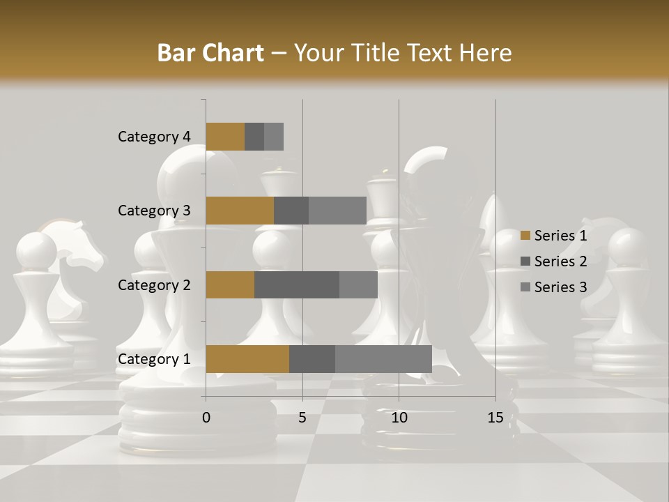 Preferment Chess Pieces Resources PowerPoint Template