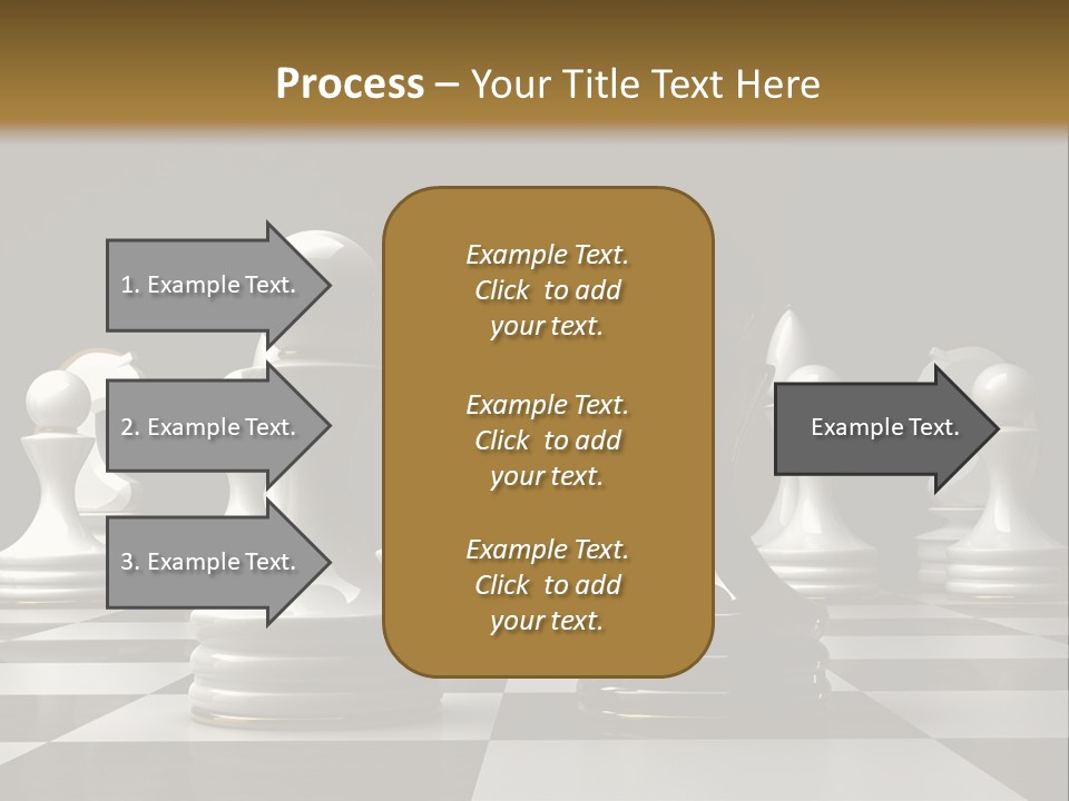 Preferment Chess Pieces Resources PowerPoint Template