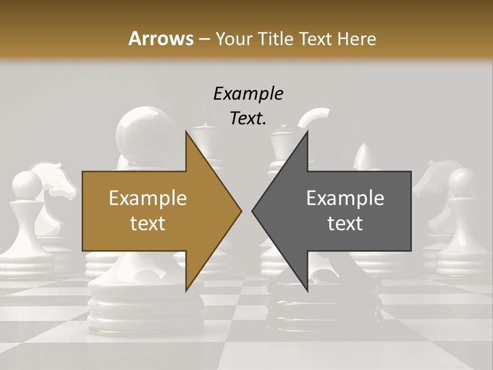 Preferment Chess Pieces Resources PowerPoint Template