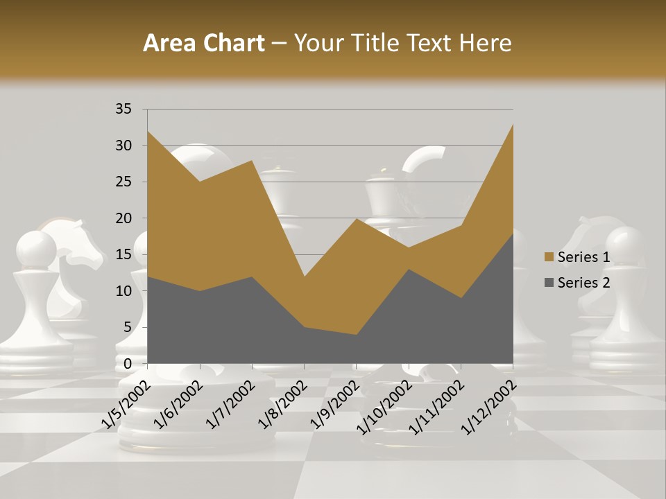 Preferment Chess Pieces Resources PowerPoint Template