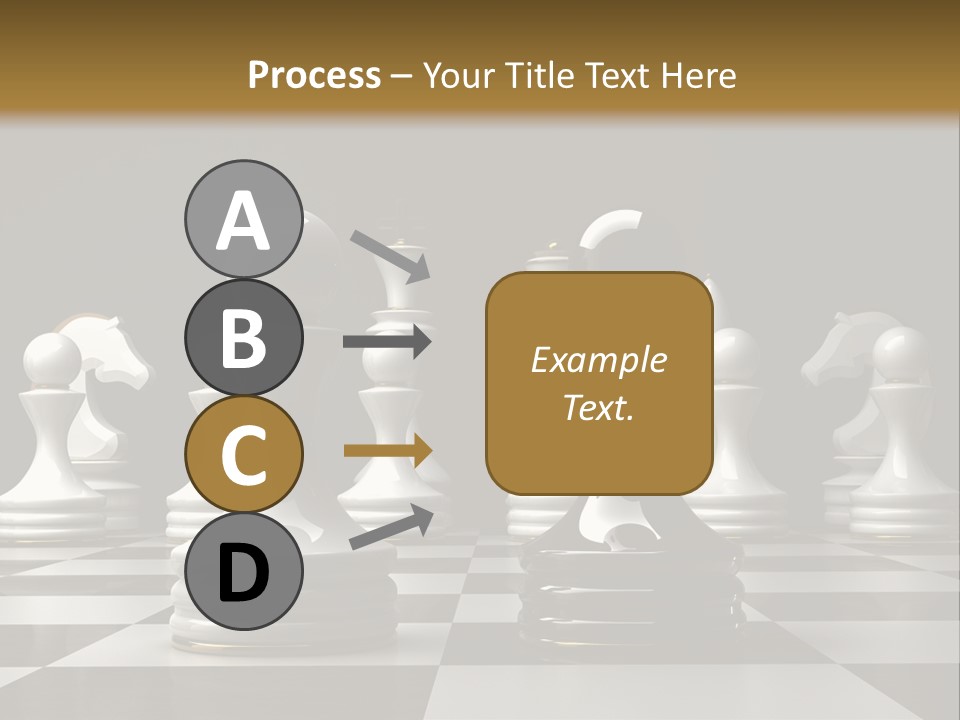 Preferment Chess Pieces Resources PowerPoint Template