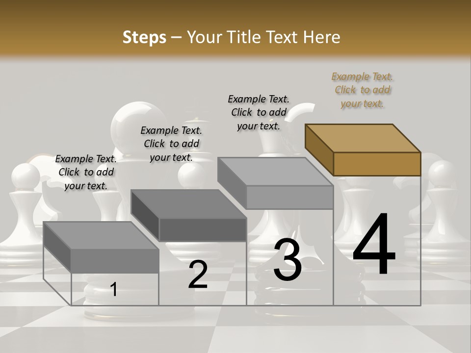 Preferment Chess Pieces Resources PowerPoint Template