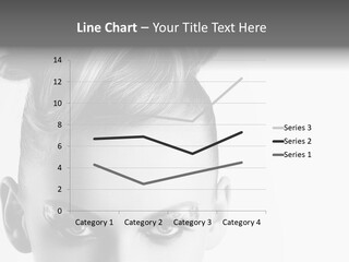 A Woman With A Bun In Her Hair PowerPoint Template