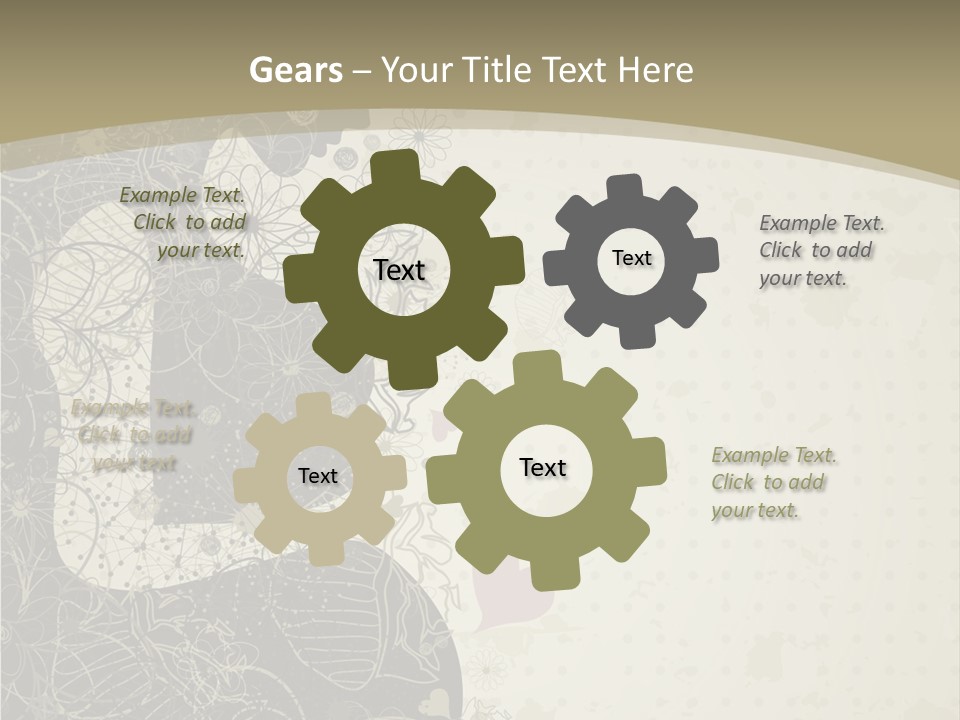 Colorful Pepper Stew PowerPoint Template