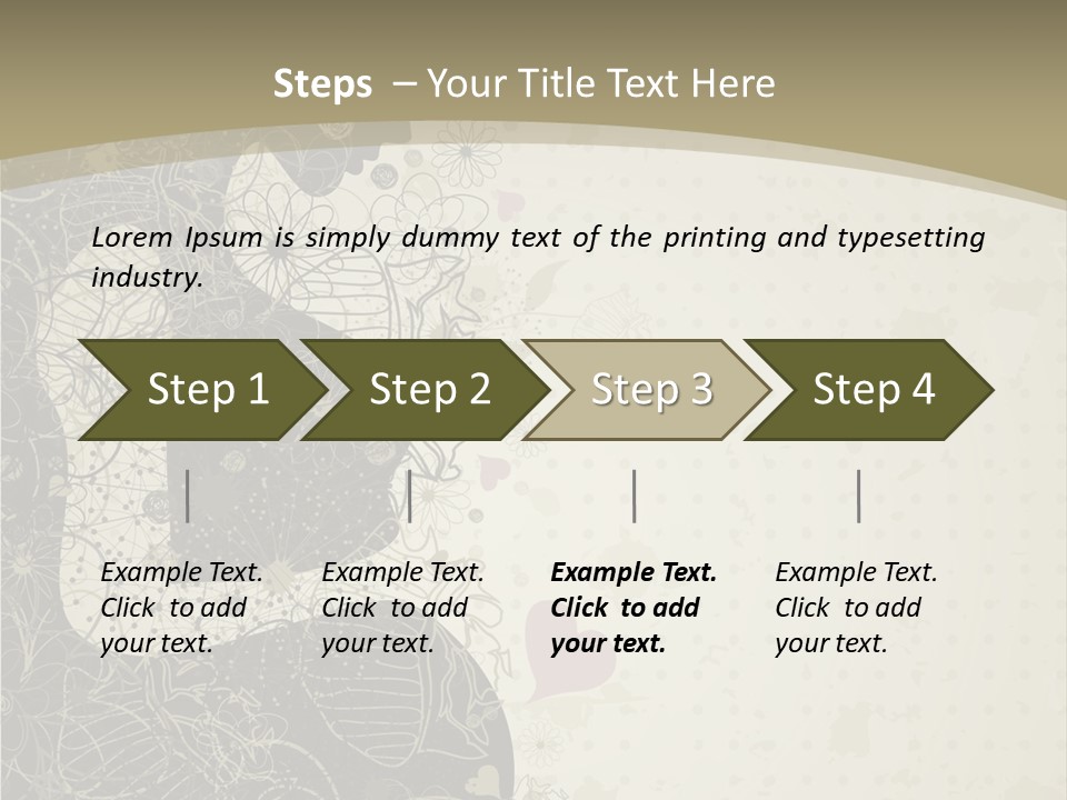 Colorful Pepper Stew PowerPoint Template