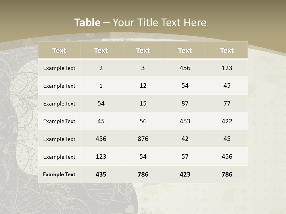 Colorful Pepper Stew PowerPoint Template