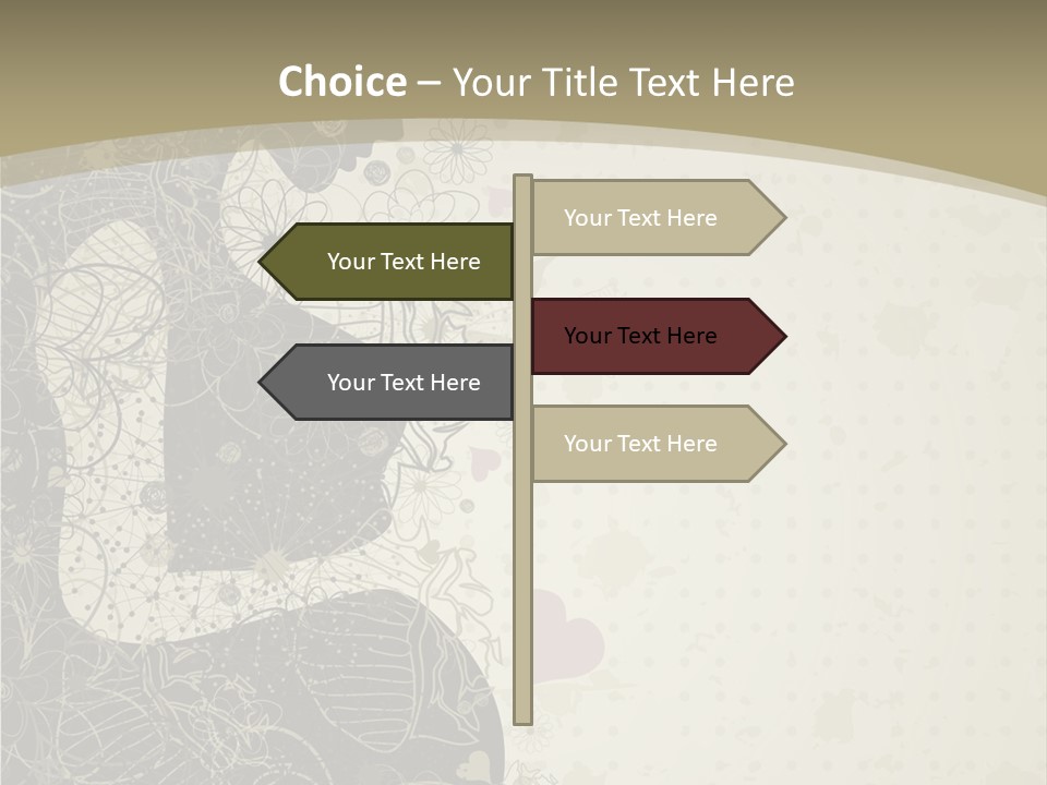 Colorful Pepper Stew PowerPoint Template