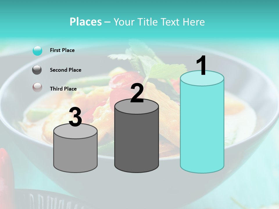 Colorful Pepper Stew PowerPoint Template